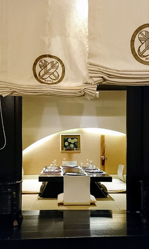 romahamasei,Il ristorante dispone anche una stanza tradizionale in stile giapponese.L’utilizzo comporta un costo aggiuntivo.