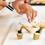 ローマ濱静,料理人の技